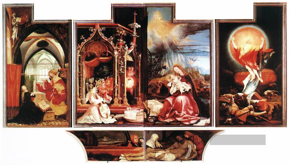 Isenheimer Altar zweite Renaissance Matthias Grunewald sehen Ölgemälde